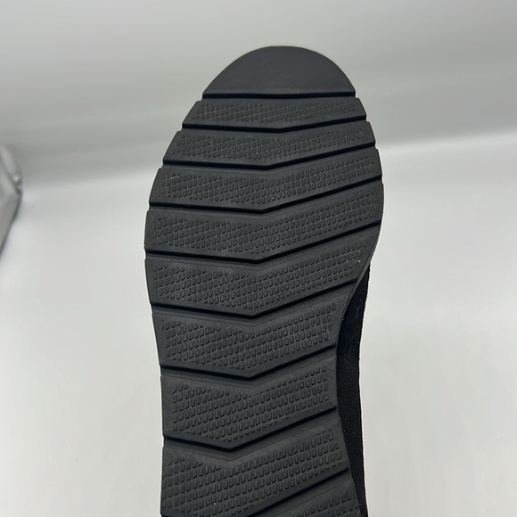 Vaneli - Leopard  Print Tan Pattern Black Suede Slip On Penny Loafers Size 8 - Picture 9 of 15